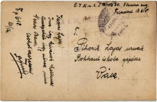 Osztrák-magyar katona télen / WWI Austro-Hungarian K.u.K. military, soldier in winter. photo (EK)