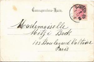 1900 Wien, Vienna, Bécs; Obelisk vis-a-vis der Hofburg. Illumination zum 70. Geburtstag Sr. Majestät...