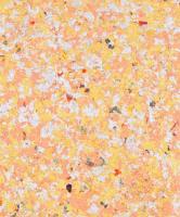 Jelzés nélkül: Arany-rózsaszín kompozíció. Füstmetál, vászon, 33x41 cm