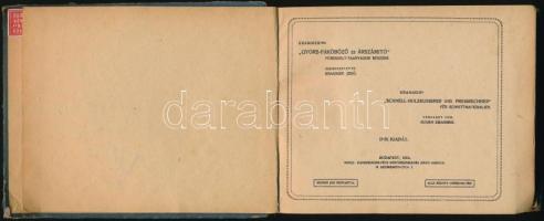 Krammer-féle "Gyors-faköböző és árszámító" könyvecske a fűrészelt faanyagok részére. Szerk...