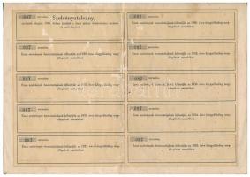 Regöly 1932. "Regölyi Keresztény Tejszállítók Szövetkezete Rendes Üzletrésze" befizetett 2...