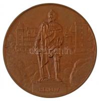 Franciaország DN "Pau-i vár / IV. Henrik" Br emlékérem "1. Nemzetközi Ex-Libris Kongr...