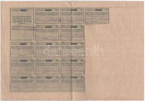 Szekszárd 1925. "Szekszárd és Környéke Hangya Fogyasztási és Értékesítő Szövetkezet" részv...