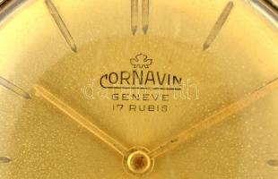 Svájci Cornavin Antimagnetic 17 köves karóra, nem jár. / Cornavin watch, does not work