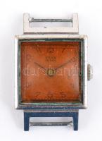 Erax extra svájci mechanikus női karóra, kissé kopott számlappal, nem jár , 2,5x1,6 cm / Swiss watch
