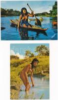 16 db MODERN külföldi képeslap: Peru / 16 modern unused Peruvian postcards