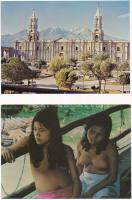 16 db MODERN külföldi képeslap: Peru / 16 modern unused Peruvian postcards