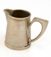 Hacker és Társa alpakka kiöntő, alján jelzett, m: 7,5 cm