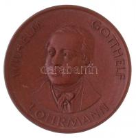 NDK DN "Wilhelm Gotthelf Lohrmann / Drezdai Műszaki Főiskola" kerámia érem tokban (42mm) T...