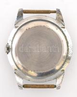 Retró szovjet karóra, nem jár, üveg sérült, d. 3,5 cm