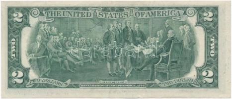 Amerikai Egyesült Államok 1974-1977. (1976) 2$ "Francine Irving Neff - William E. Simon" T...