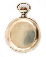 Ezüst(Ag) zsebóra, jelzett, egyik mutatója cserélt, nem jár, d: 5 cm, bruttó: 96,2 g