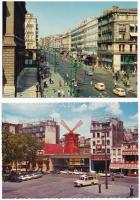 44 db MODERN külföldi képeslap: francia és Monaco / 44 modern European town-view postcards: France and Monaco