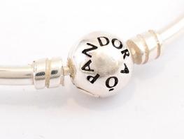 Ezüst(Ag) kaperec Pandora jelzéssel, d: 5 cm, nettó: 7,69 g