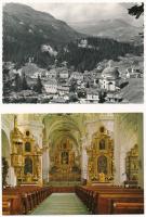 62 db MODERN külföldi képeslap: Svájc / 62 modern European town-view postcards: Switzerland