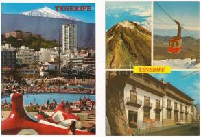 39 db MODERN külföldi képeslap: Kanári szigetek / 39 modern unused European town-view postcards: Canary Islands
