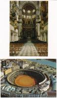 50 db MODERN külföldi képeslap: Spanyolország / 50 modern unused European town-view postcards: Spain