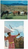 30 db MODERN külföldi képeslap: Mongólia / 30 modern unused town-view postcards: Mongolia