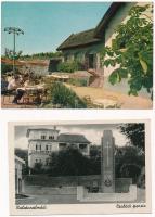 43 db MODERN magyar képeslap: Balaton és környéke / 43 modern Hungarian unused town-view postcards: ...