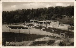 1937 Szliács-fürdő, Kúpele Sliac; strand / swimming pool, spa (EK)