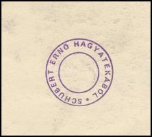 Schubert Ernő (1903-1960): Női alakok (tanulmány). Ceruza, papír, jelzett, leltári számmal, hátoldal...