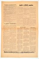 1956 Magyar Rendőr. Rendkívüli szám., 1956. okt. 30., Kiadja: Országos Rendőrkapitányság Forradalmi ...