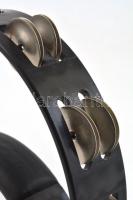 Hold alakú csörgődob, használt, de jó állapotban, 23x21 cm