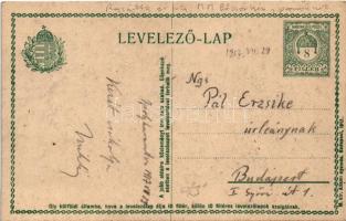 1917 Az Ipolyharasztosi (Ipolyharaszti) cserkésztábor nyugatról. Márkus Miklós főcserkész parancsnok...