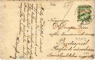 1916 Légy résen! Budapesti VII. ker. Rottenbiller-utcai közs. polgári fiúiskola cserkész csapatai ve...