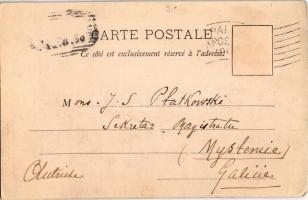 1900 Paris, Exposition Universelle de 1900. La Tour de 300 Metres. Vue Prise du Trocadero / Internat...