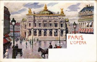 Paris, LOpera / street view, opera house. 413.