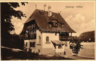 Bled, Veldes; Zlatorog / hotel, inn - from postcard booklet