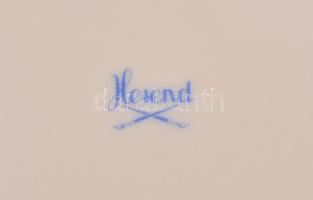 Herendi csipkebogyó mintás mély/ leveses tányér, kézzel festett, jelzett, hibátlan. d: 24,5 cm