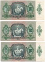 1936. 10P (3x) sorszámkövetők T:I Adamo P9