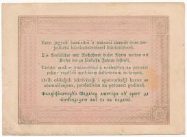 1848. 5Ft "Kossuth bankó" barna T:I- firka, kis szakadás
Hungary 1848. 5 Forint brown C:A...