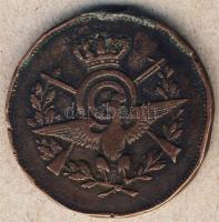 Olaszország Cca. 1800-as évek vége "Premio"  Br lövész díjérem T:2 fny