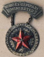 1951. "Kohó és Gépipari Minisztérium-Sztálin Vasmű" ezüstfokozatú kitüntetés T:2