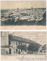 Eger - 2 db régi képeslap / 2 pre-1910 postcards