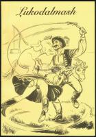 P. Rick: Lukodalmash / Marsbéli orgiák (pajzán könyv). Kiadói papírkötés, illusztrált, jó állapotban