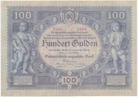 1884. 100Ft fakszimile "KÉSZÜLT FILMFELVÉTEL CÉLJÁRA" T:1