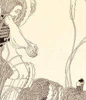 Kozma Lajos (1884-1948): Mágia, cinkográfia, papír, jelzett a cinkográfián, KL 909. 20×17 cm Paszpar...