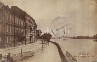 Pozsony Batthyány rakpart Photo (EK)