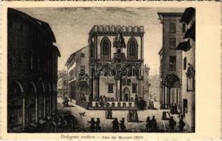 Bologna, Foro dei Mercanti (1772), Bologna antica / square. Ed. G. Mengoli 4-a