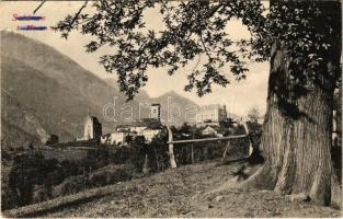 1918 Scena, Schenna b. Meran (Südtirol); general view. B. Johannes K.u.K. Hofphotograph + K.u.K. Reservespital Zavidovic (EK)