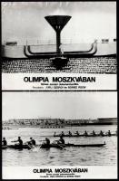 4 db mozis vitrin fotó olimpia témában 24x18 cm