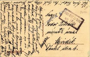 Bressanone, Brixen (Südtirol); Patrizierhaus / house, art postcard s: Stein + "K.u.K. Reservesp...