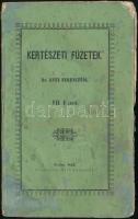 Entz Ferenc: Kertészeti füzetek. VII. füzet. Pest, 1856, Herz János, 241+25 p. Kiadói papírkötésben, foltos.