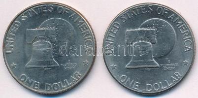 Amerikai Egyesült Államok 1976D 1$ Cu-Ni "Bicentennial" (2x) T:2 
USA 1976D 1 Dollar Cu-N...