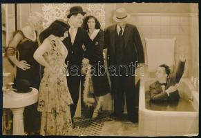 cca 1930 Stan és Pan fotó / Laurel and Hardy photo 18x16 cm