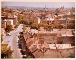 cca 1960-1970 Székesfehérvár, fotóalbum, 60 db színes fotóval, 9×12 cm